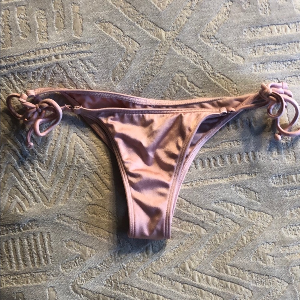 light pink billabong bikini bottoms
